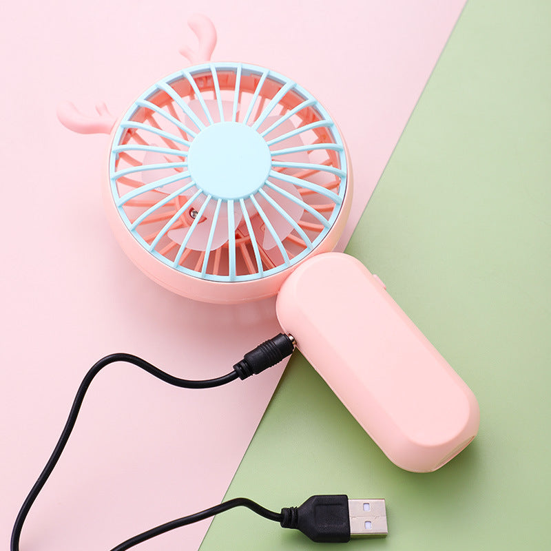 Women Portable Mini Fan Bowlift