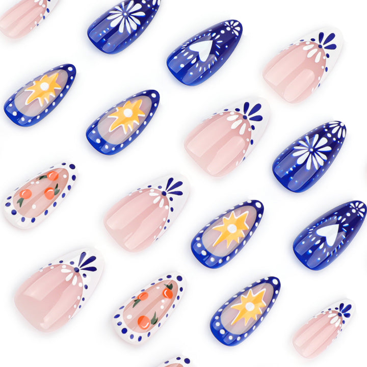 Artful Nail Art with Tropical Motifs Bowlift