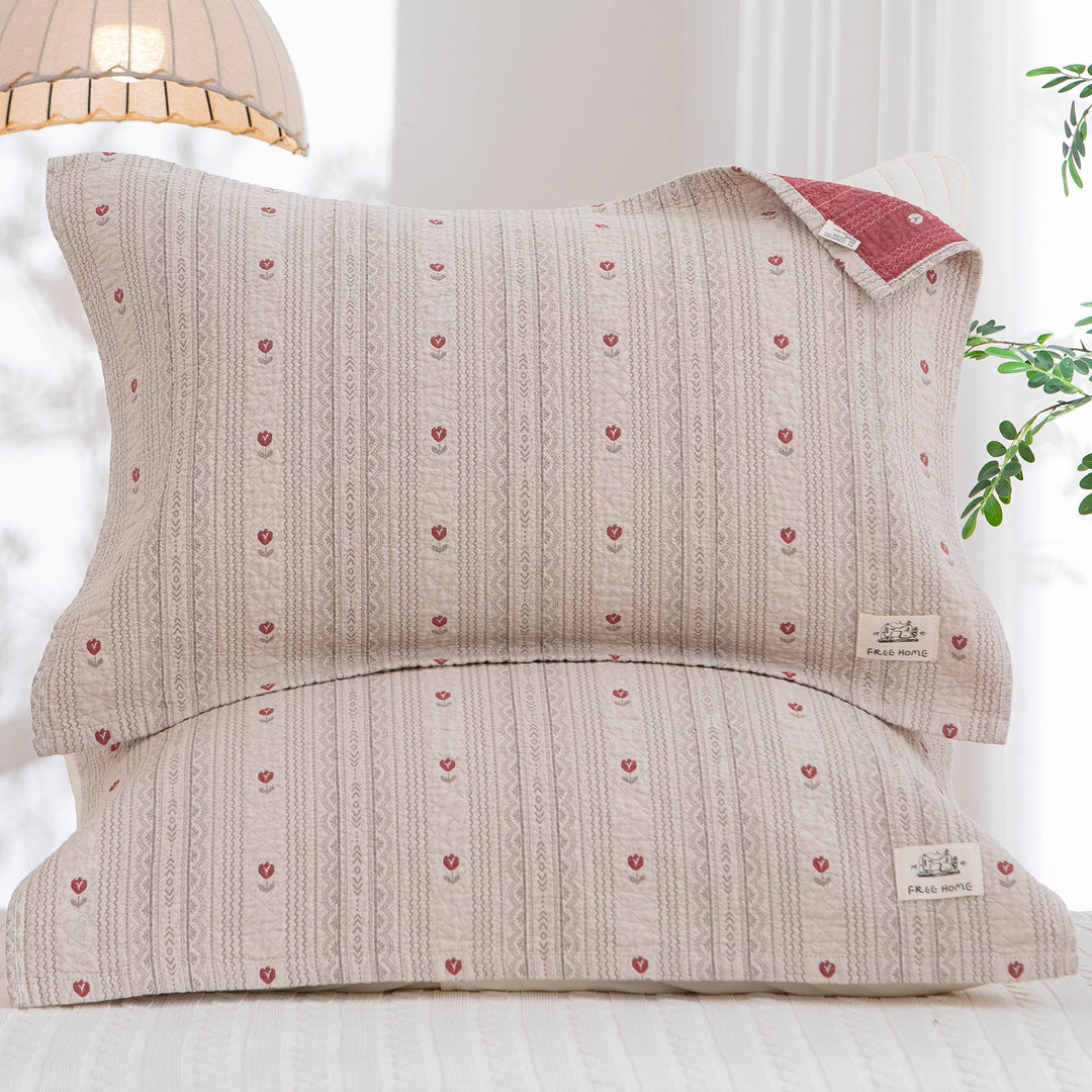 Women's pillowcase with modern checkered pattern Bowlift