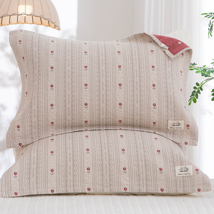 Women's pillowcase with modern checkered pattern Bowlift