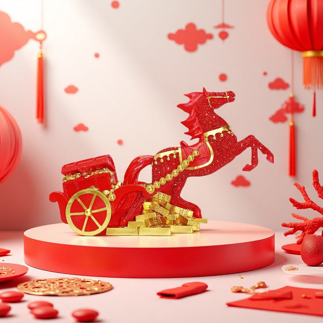 Decorative horse figurine Bowlift