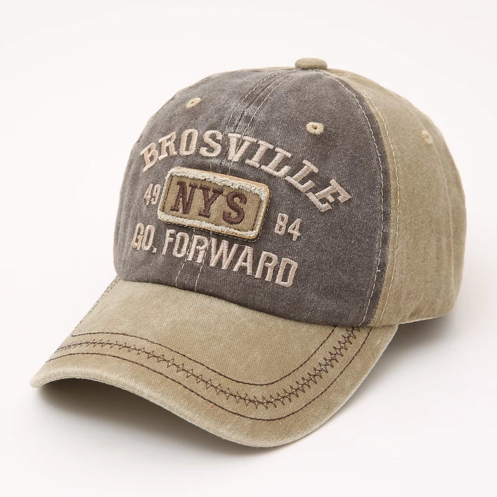 Men's Vintage-Inspired Distressed Baseball Cap Bowlift 1784188194