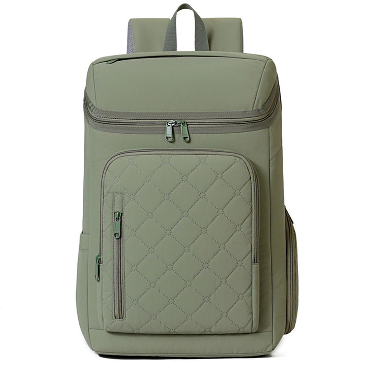 Stylish Quilted Laptop Backpack Bowlift