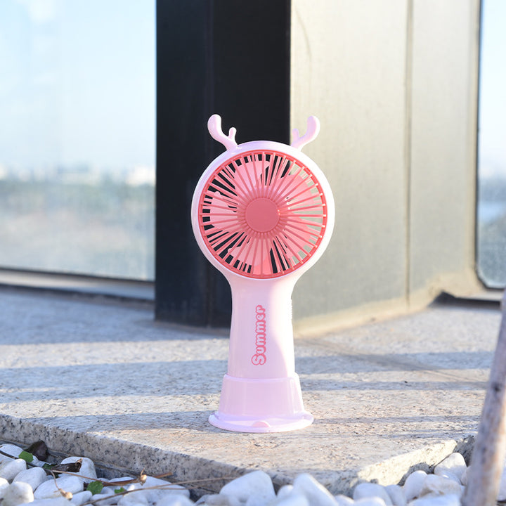 Cute Portable Handheld Fan Bowlift