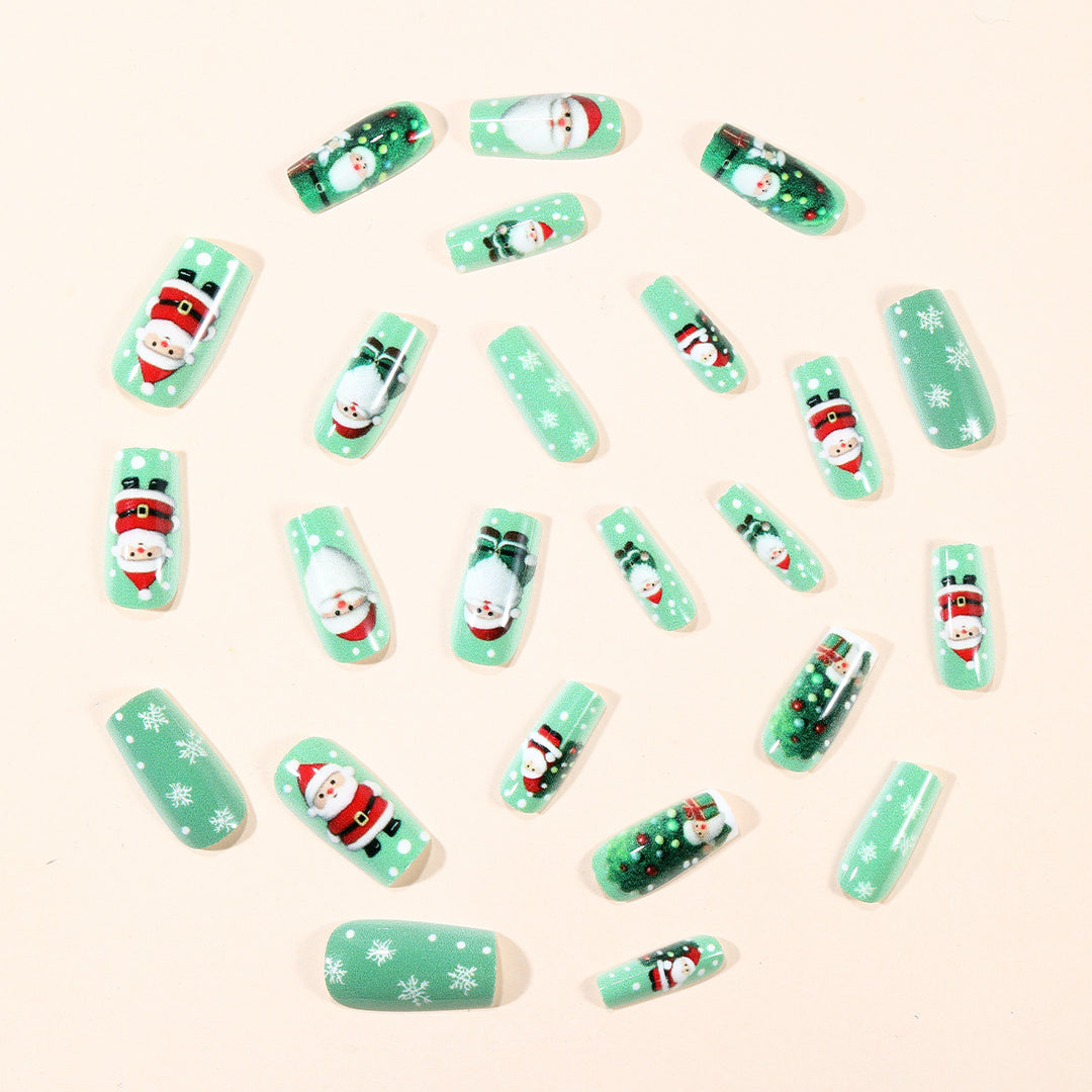 Themed Christmas 3D Nail Art Bowlift