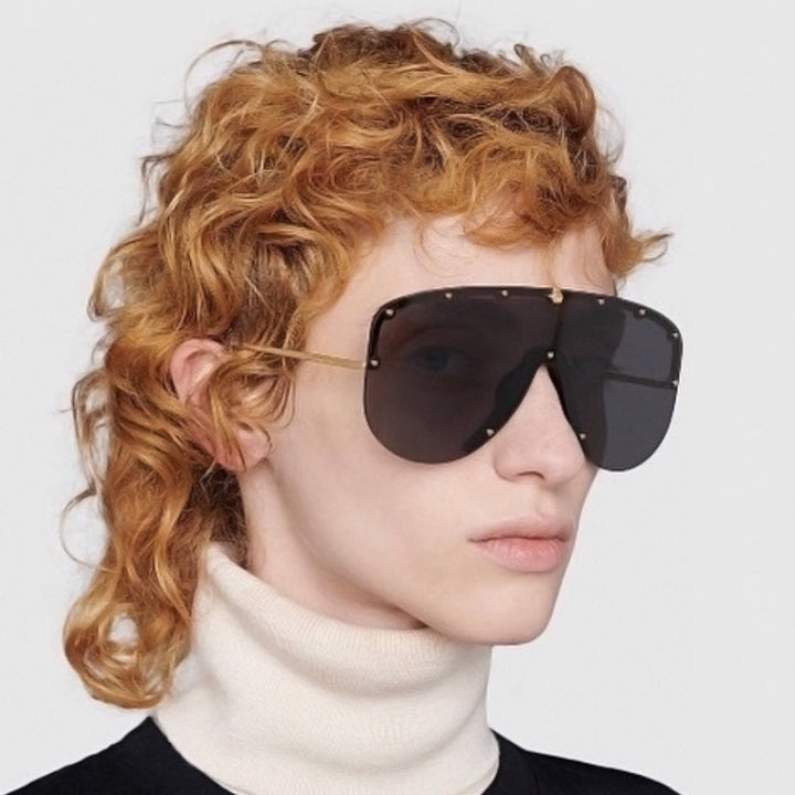 Women's Oversized Sunglasses with Modern Frame Bowlift