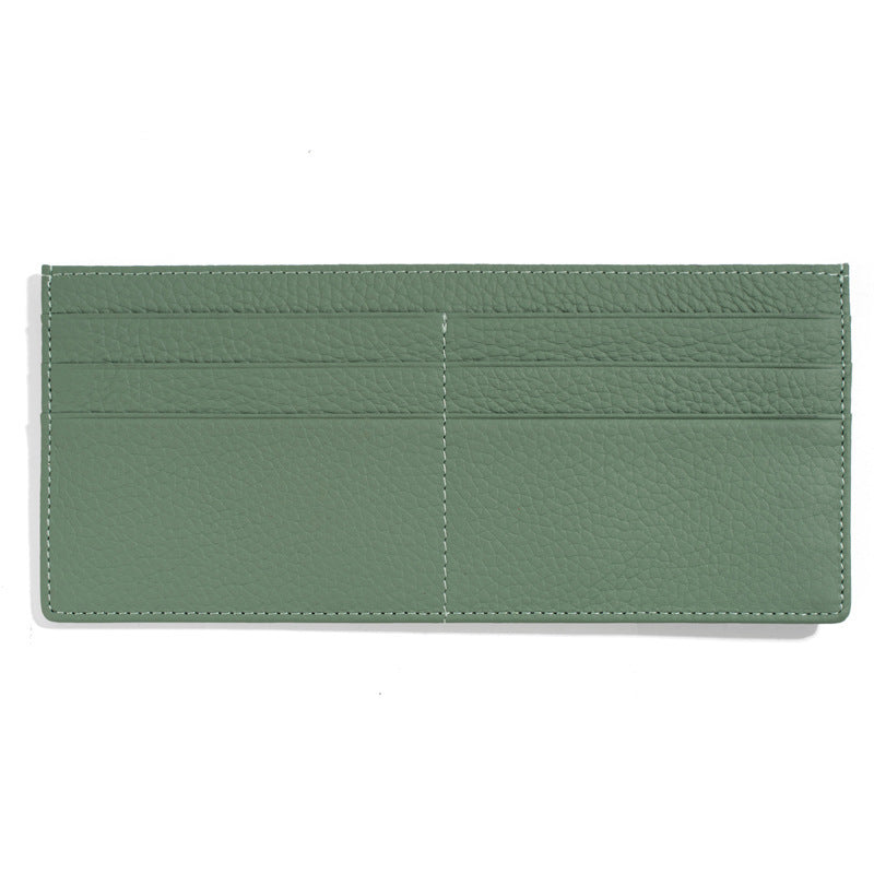 Slim Leather Card Holder Bowlift
