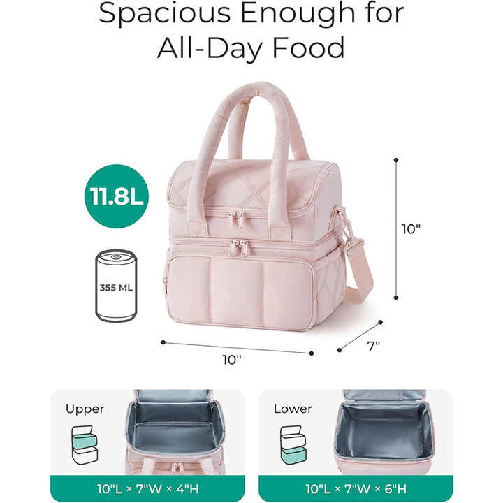 Elegant cosmetic bag with compartments Bowlift