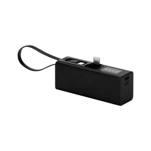 Multifunctional charger with integrated USB cable and LED display Bowlift