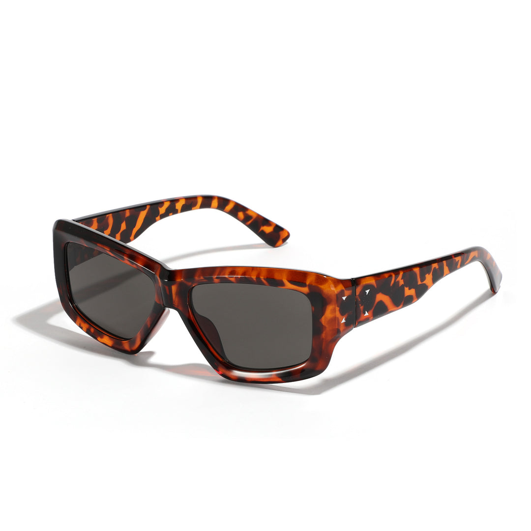 Women's oversized geometric sunglasses with modern frame Bowlift