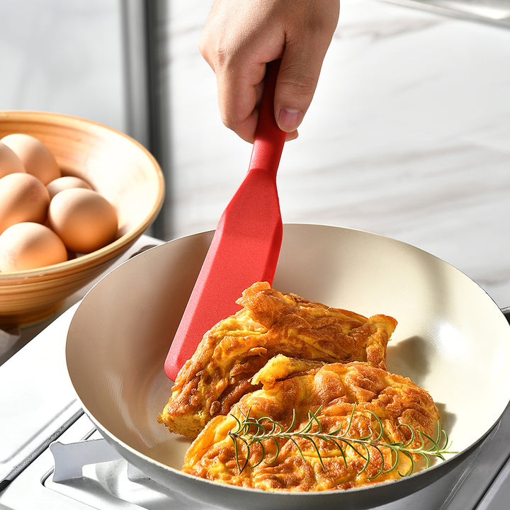 Flexible spatula made of heat-resistant silicone Bowlift