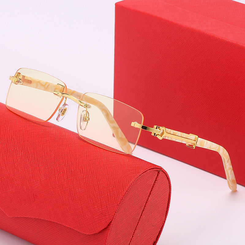 Women elegant Rectangular Glasses Bowlift