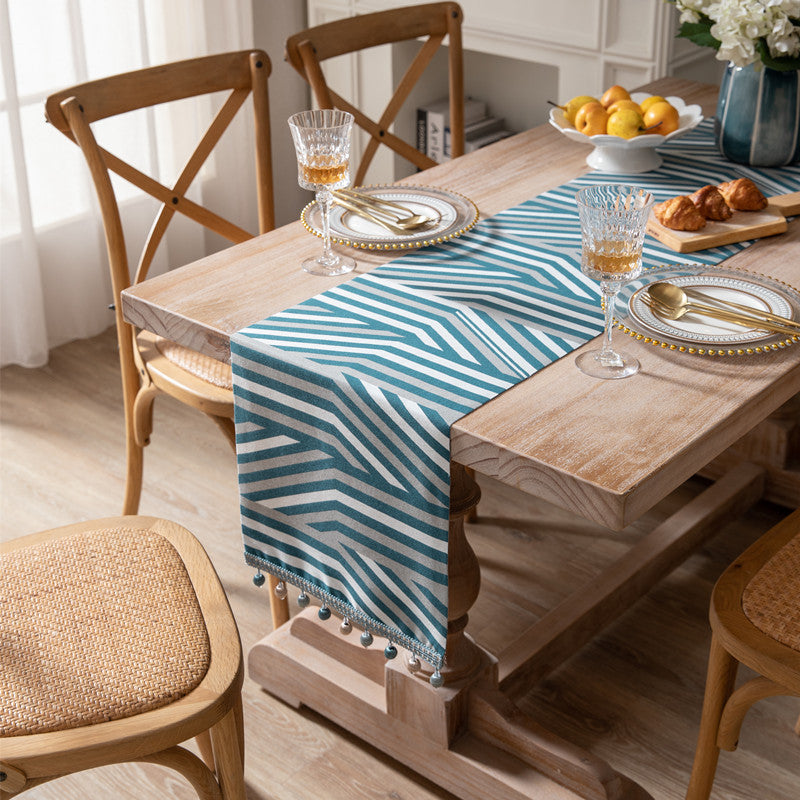 Modern Geometric Table Runner