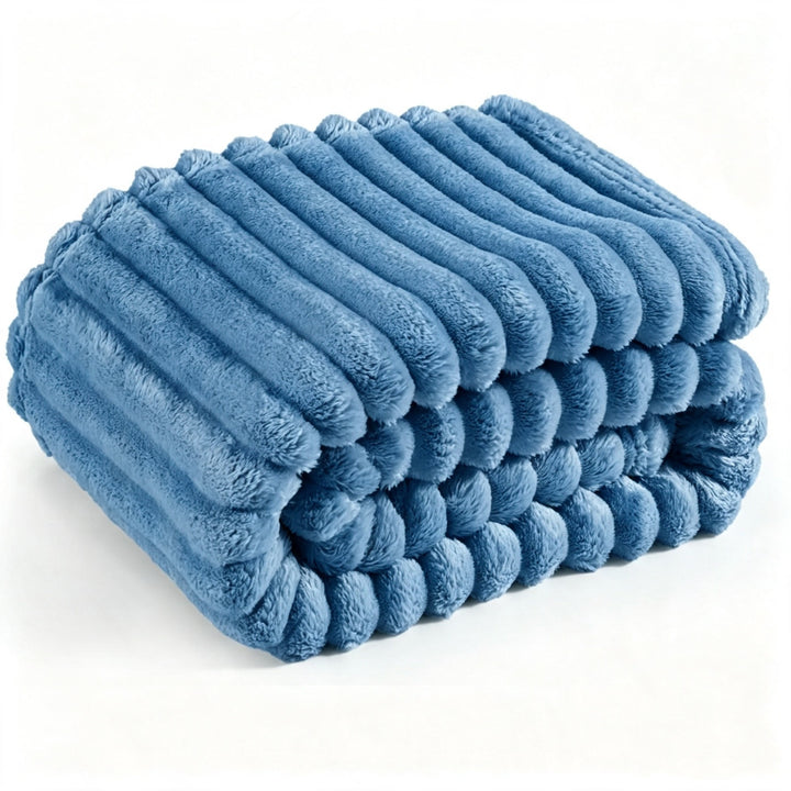 Cozy Plush Throw Blanket Bowlift