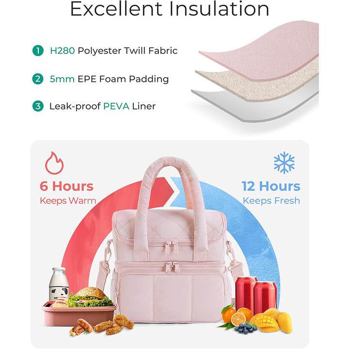 Elegant cosmetic bag with compartments Bowlift