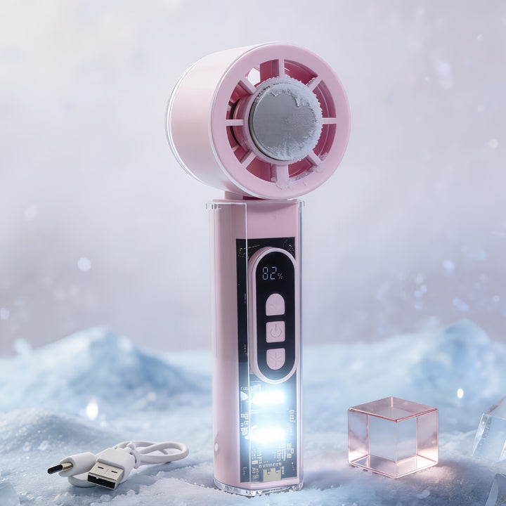 Women Portable Fan with Flexible Adjustable Speed Levels Bowlift
