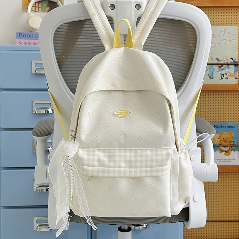 Cute Bunny Ears School Backpack