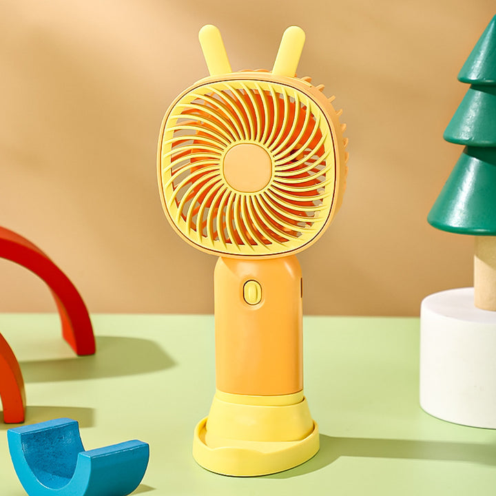 Ladies Portable Pet-Friendly Fan Bowlift