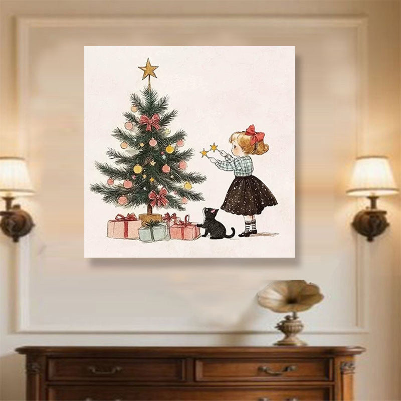 Vintage Christmas Wall Art