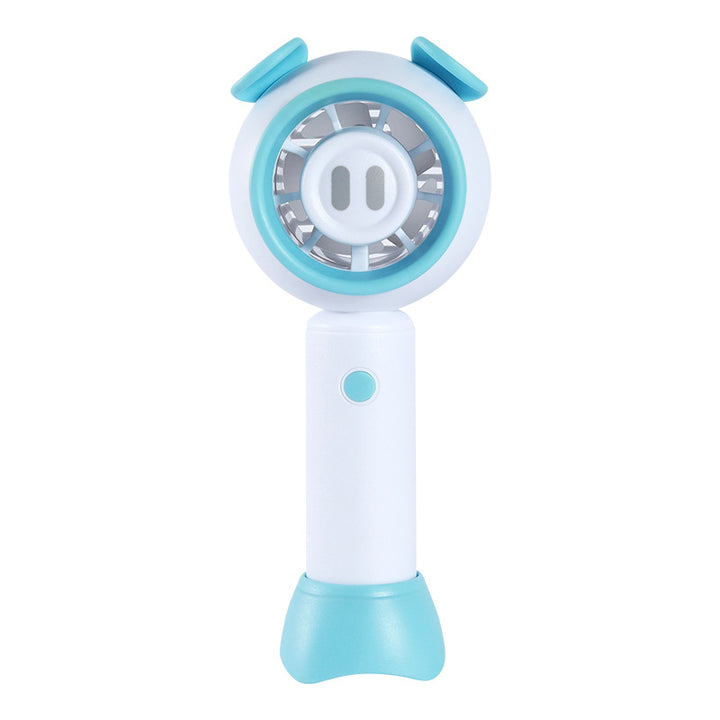 Women's Portable Mini Hand Fan with Animal Design Bowlift