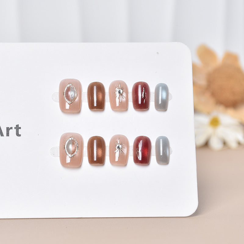 Premium Press-On Nail Art Bowlift