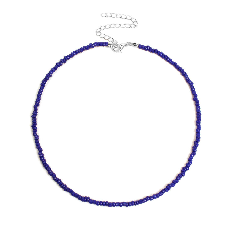 Colorful Beaded Choker Necklace Bowlift