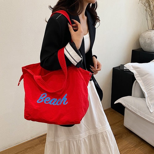 Spacious Canvas Tote Bag Bowlift