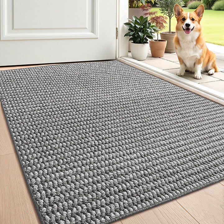 Textured Indoor/Outdoor Welcome Mat Bowlift