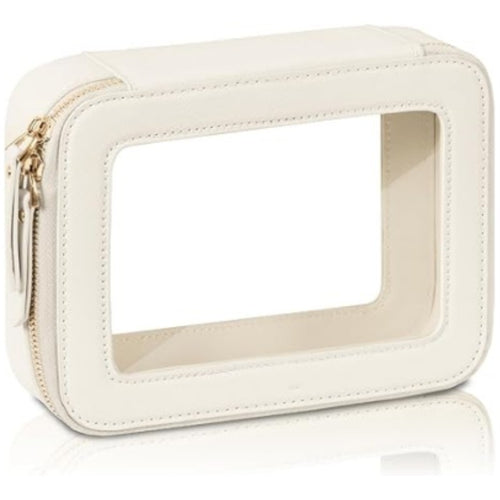 Elegant Cosmetic Bag with Window Bowlift