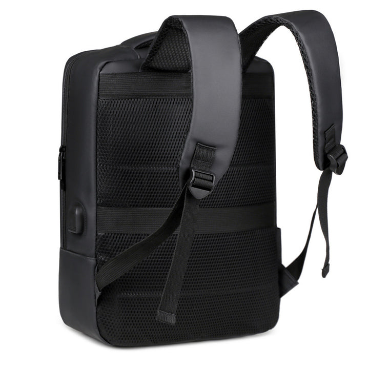 Modern Minimalist Multi-Compartment Backpack Bowlift