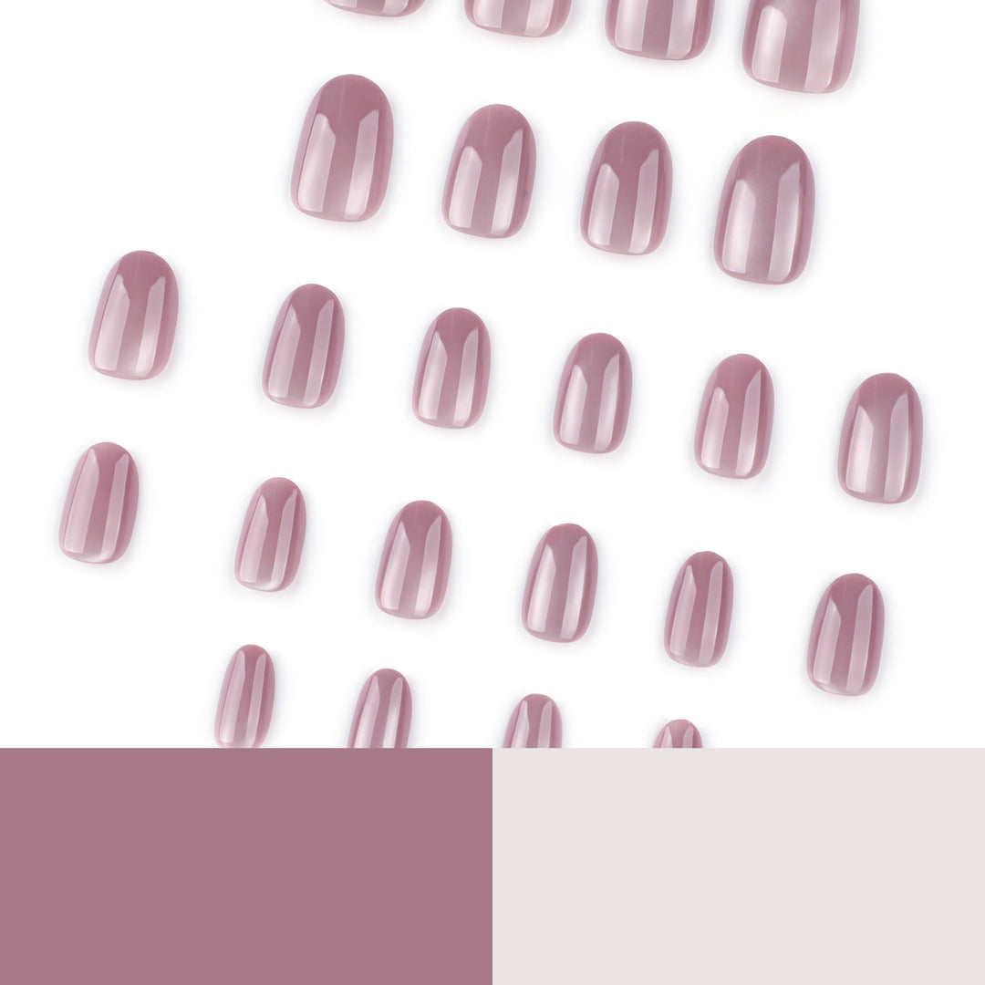 Elegant Nail Art with Shimmering Ombre Effect Bowlift