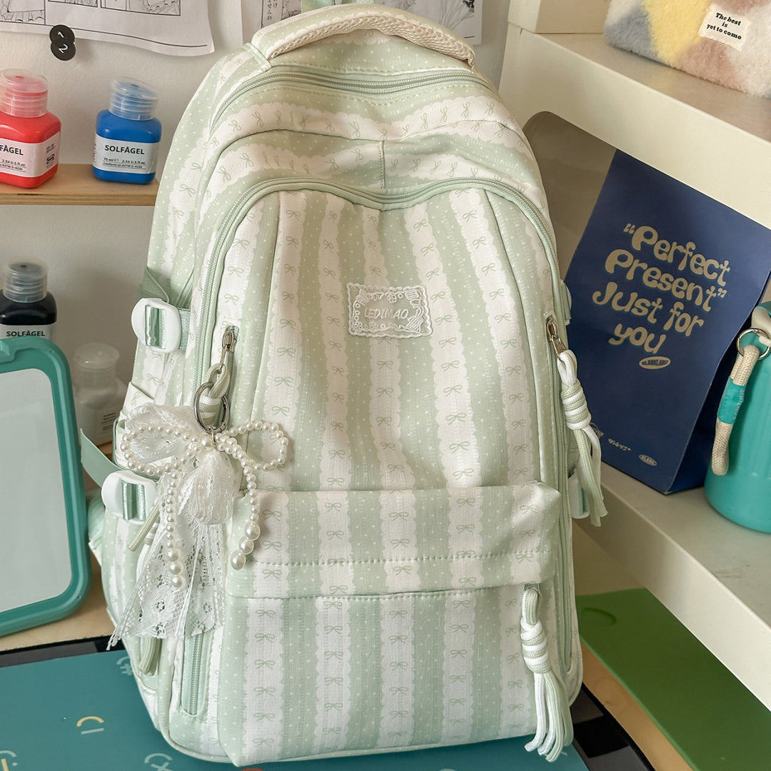 Stylish Striped Backpack