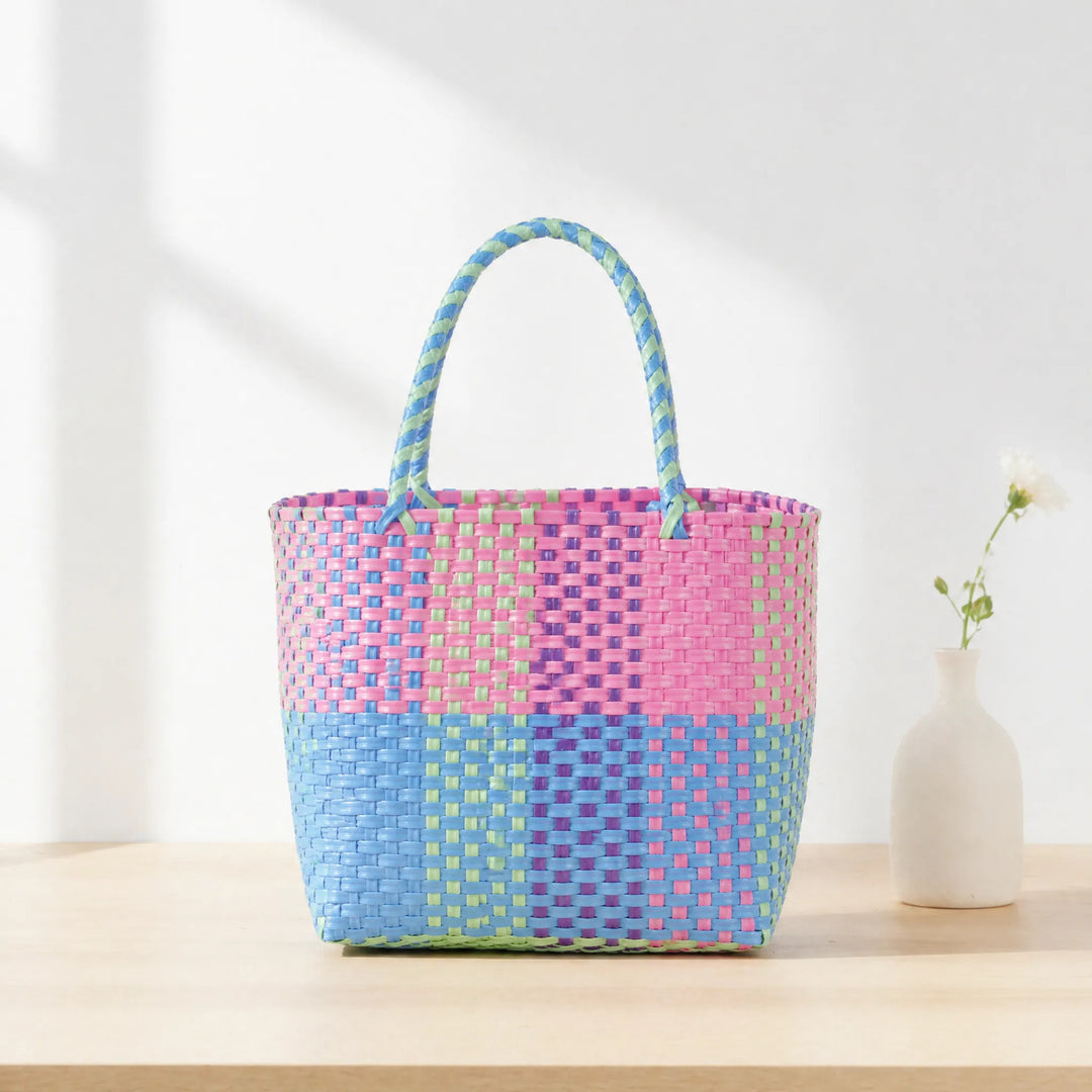 Colorful Shopping Bag Made from Recycled Material Bowlift