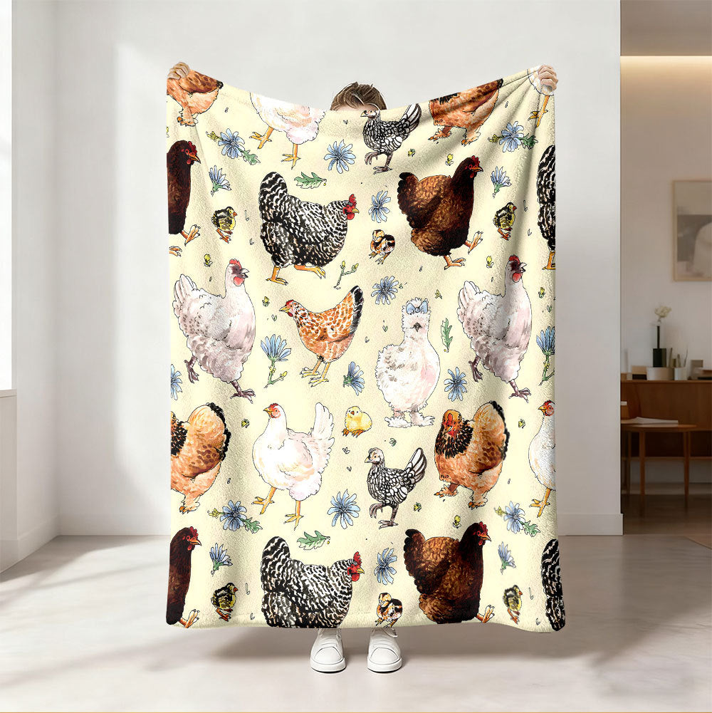 Inspirational Message Fleece Blanket