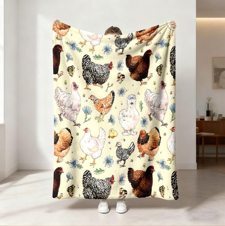 Inspirational Message Fleece Blanket