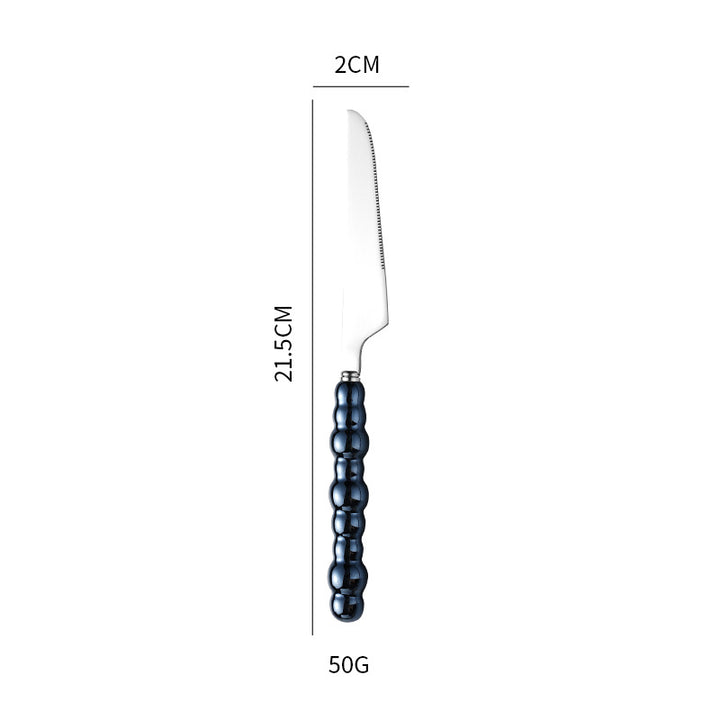 Elegant finger food fork with non-slip handle Bowlift