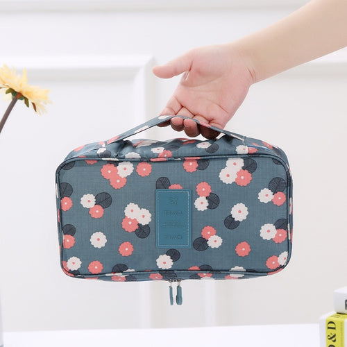 Stylish Travel Toiletry Organizer Case Bowlift