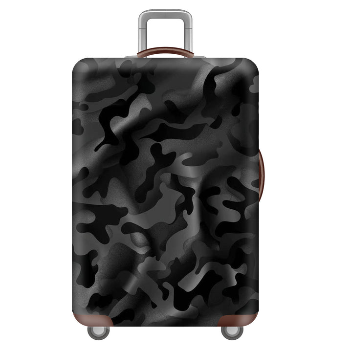 Unisex Hard-shell Suitcase with Impressive Futuristic City Design Bowlift