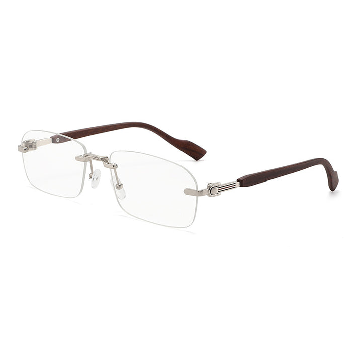 Men's Sleek Geometric Frame Sunglasses Bowlift