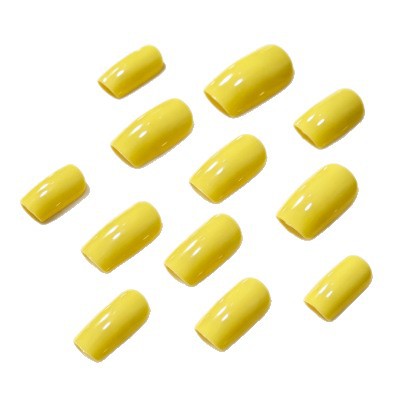 Elegant Square Tip Press-On Nail Set Bowlift
