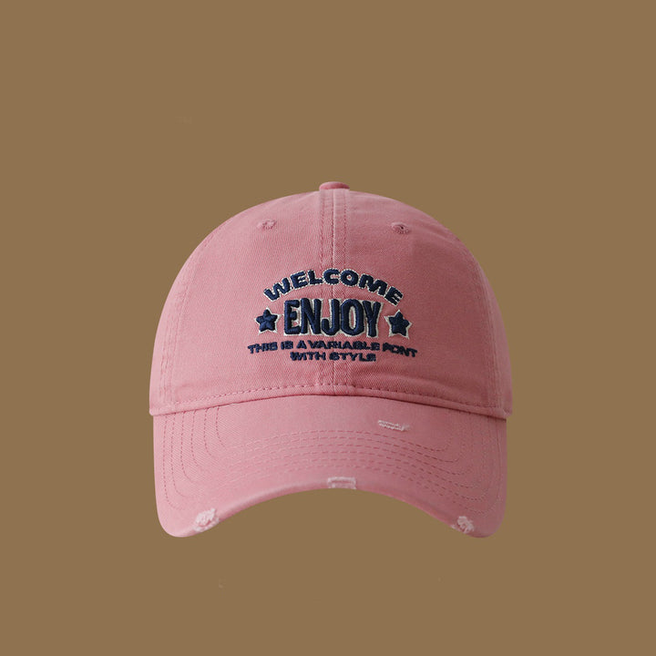 Trendy Embroidered Relaxed Baseball Cap