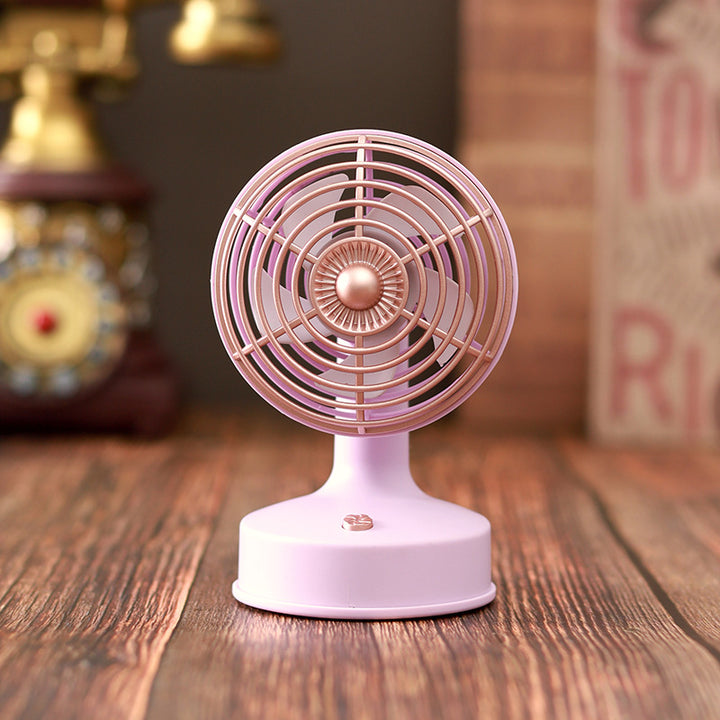 Ladies portable table fan in creative design Bowlift