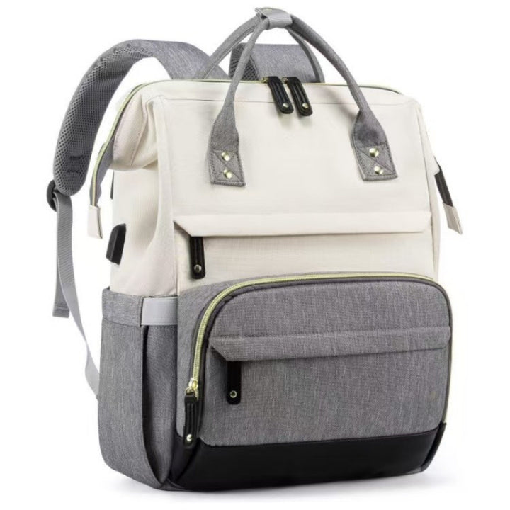 Multifunctional Laptop Backpack with Insulated Interior Compartment and Practical Outer Pockets Bowlift