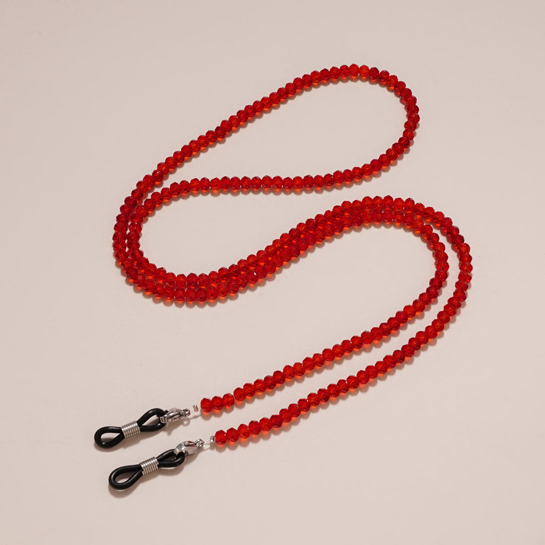 Dual-Strand Gemstone Glasses Chain Bowlift