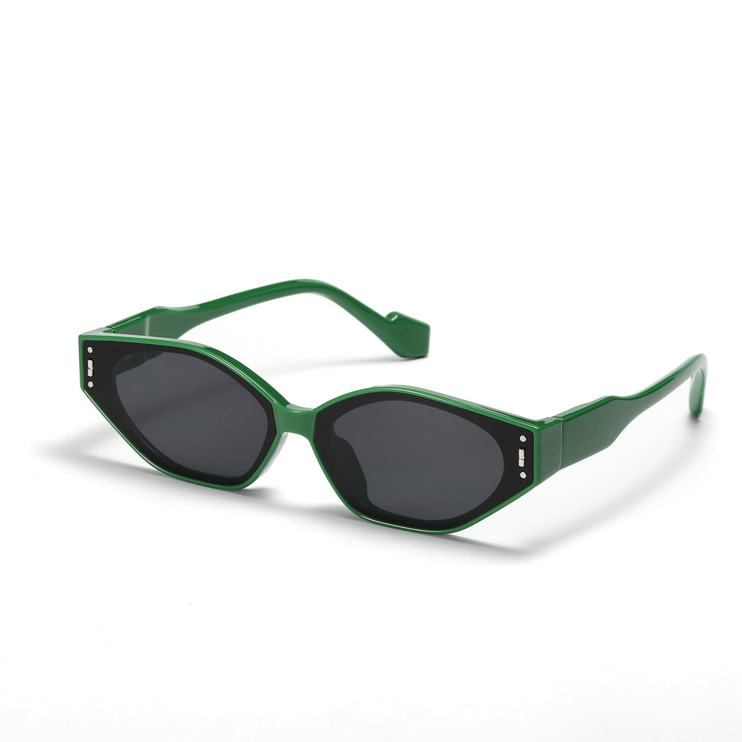 Women's geometric sunglasses in futuristic design Bowlift