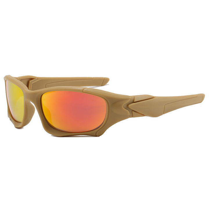 Performance Wraparound Polarized Sunglasses with UV Protection Bowlift