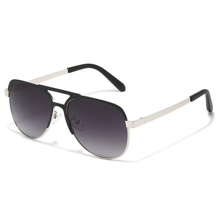 Luxurious Metal Frame Aviator Sunglasses Bowlift