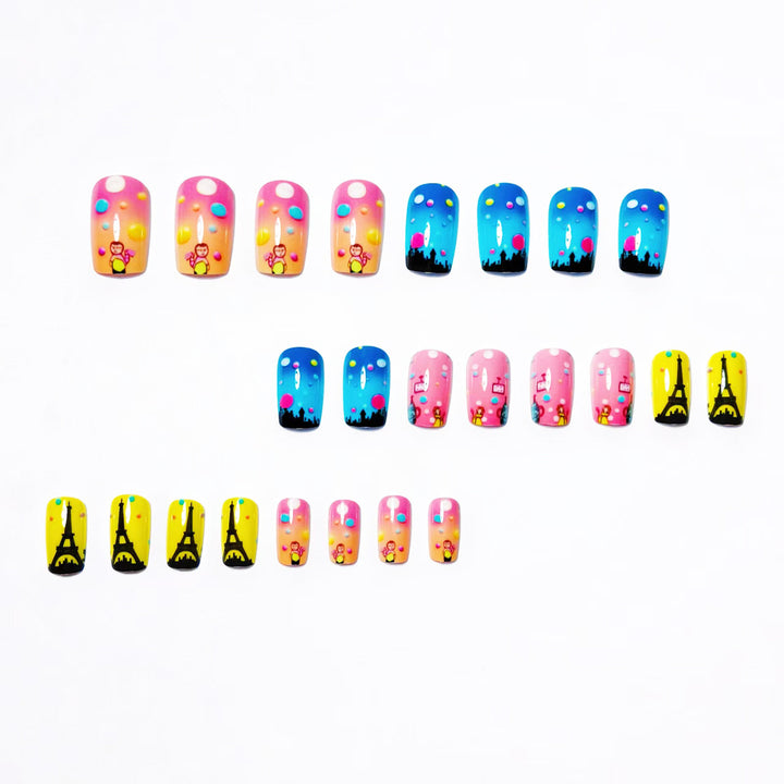 Creative Nail Art with Parisian Motifs Bowlift