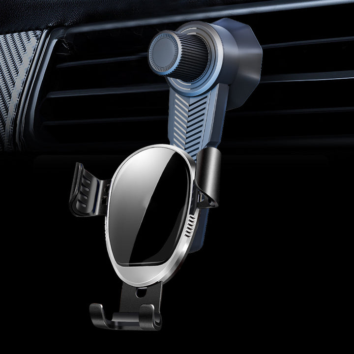 Adjustable gravity air vent smartphone car mount with full rotation joint Bowlift