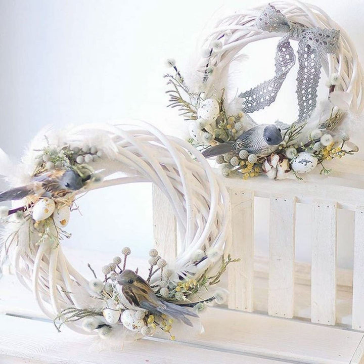 Decorative braided wreath Bowlift